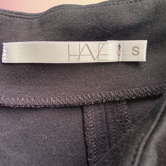 ModCloth HAVE Black A-Line Skirt – Size S, Workwear, Retro Minimalist Style EUC - Picture 2 of 4